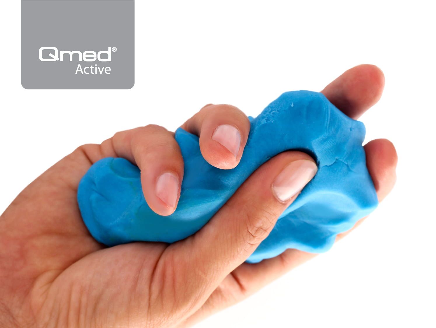 Plastic mass for hand rehabilitation Red