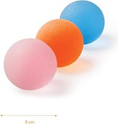 Gel ball for hand rehabilitation - Rose
