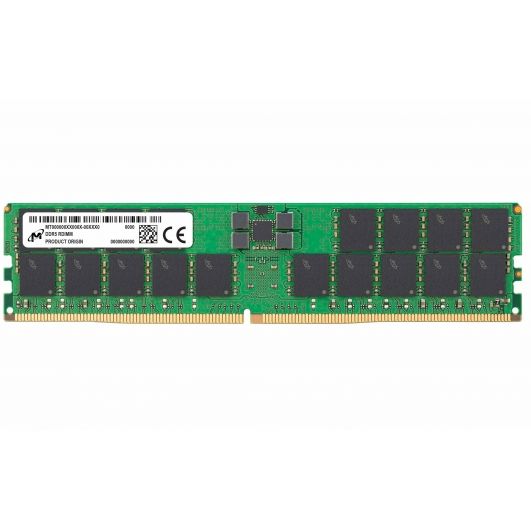 Micron RDIMM DDR5 128GB 2Rx4 6400MHz PC5-51200 ECC REGISTERED | MTC40F2047S1RC64BR