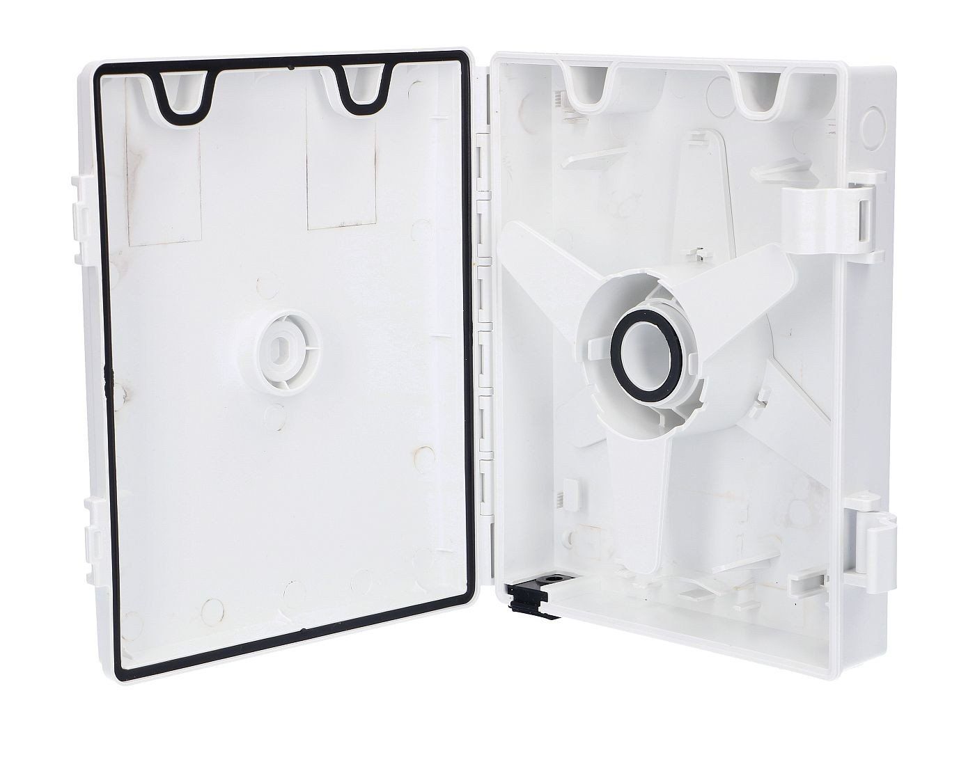 Extralink FIBER OPTIC CABLE COILING BOX (PUSZKA ZAPASU KABLA) De perete Cutie cablu Alb 1 buc.