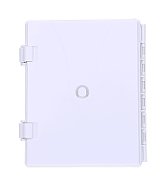 Extralink FIBER OPTIC CABLE COILING BOX (PUSZKA ZAPASU KABLA) De perete Cutie cablu Alb 1 buc.