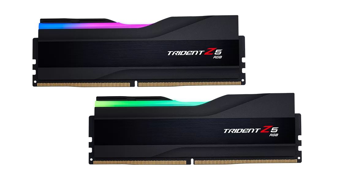G.Skill Trident Z5 RGB F5-6000J3444F64GX1-TZ5RK memory module 64 GB 1 x 64 GB DDR5 6000 MT/s