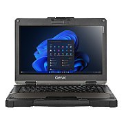 Laptop Getac B360 G3, 13.3 inch 1920 x 1080 Touchscreen, Intel Ultra 5 - 225H (14 C / 14 T, 1.7 GHz - 4.9 GHz, 18 MB cache), 16 GB DDR5, 256 GB SSD, Intel Arc 130T, Windows 11 Pro, Tastatura Germana, Negru-Gri