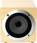 OMEGA SPEAKER OG61W WOODEN 4  5W BLUETOOTH V4.2 BROWN TWS SYSTEM