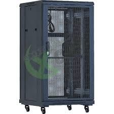 Set doua organizatoare verticale de cabluri pentru Rack 22U, Eco Xcab