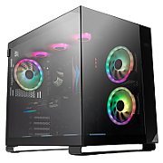 Desktop PC Spacer Warlord, Intel Core i5-12400F (6 C / 12 T, 2.5 GHz - 4.40 GHz, 18 MB cache), 16 GB RAM, 512 GB SSD, Fara unitate optica, nVidia GeForce RTX 3060 12 GB, Fara sistem de operare
