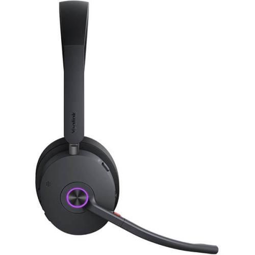 Yealink BH74 Teams USB-C/A Căști Fără fir Bandă de fixare pe cap Birou/Call center USB Type-C / USB Type-A Bluetooth Negru