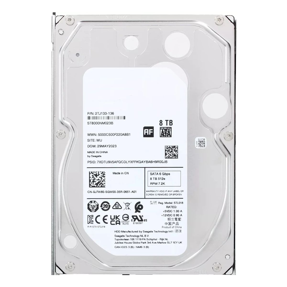 HDD server HPE (Seagate) 8 TB 3.5
