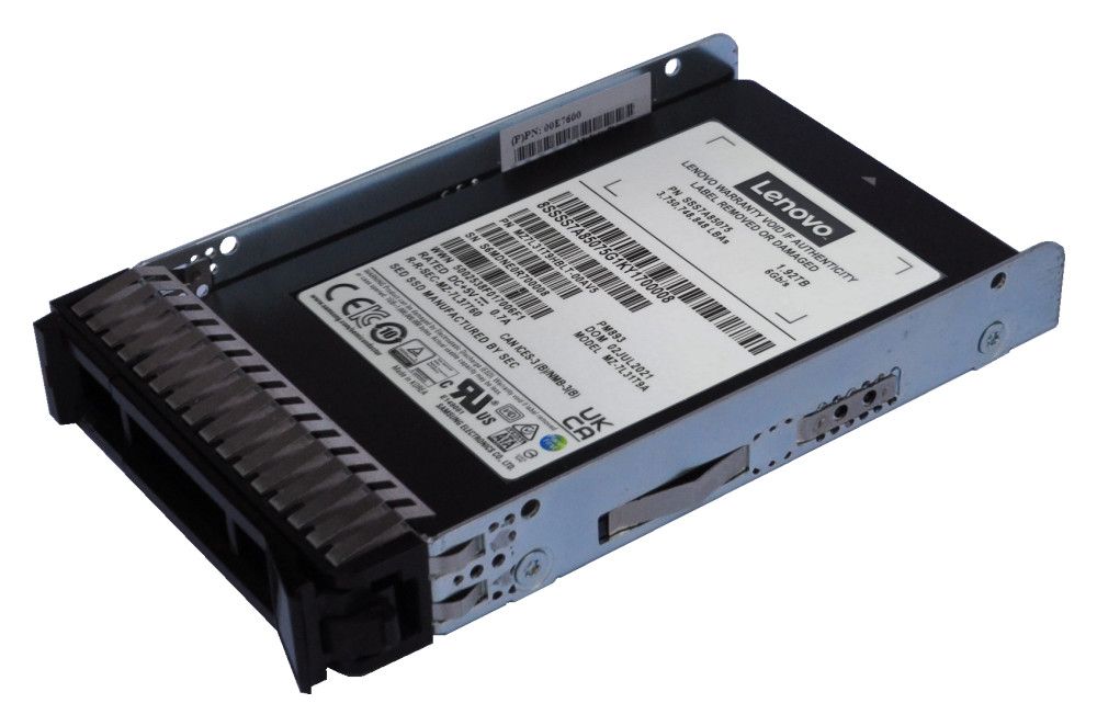 ThinkSystem 2.5  Multi Vendor 3.84TB Mixed Use SATA 6Gb HS SSD v2