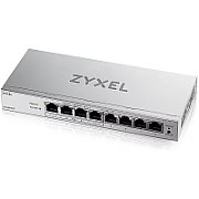 Zyxel GS1200-8HPV3 Managed L2 Gigabit Ethernet (10/100/1000) Power over Ethernet (PoE) Desktop Grey