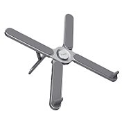 Stand laptop Trust Macy Foldable, ajustabil pe inaltime: 7 trepte, , dimensiune maxima laptop 17 , greutate maxima suportata 20kg, material aluminiu