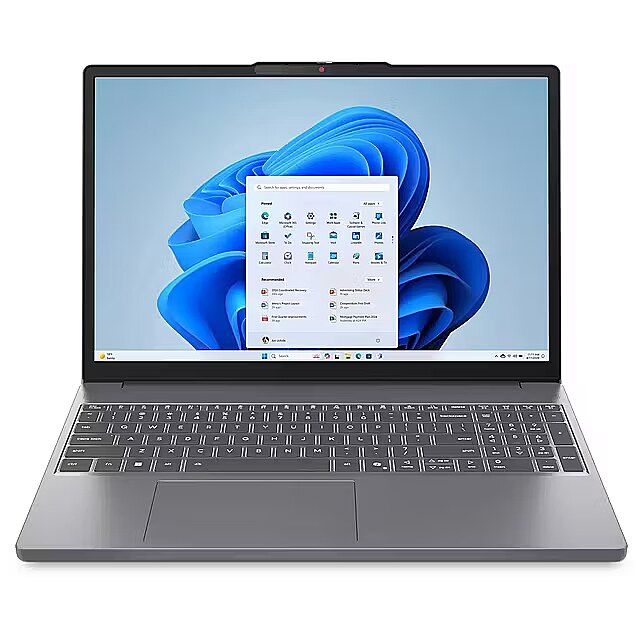Laptop Lenovo IdeaPad Slim 3 16ARP10, 16 inch 1920 x 1200, AMD Ryzen 5 7535HS (6 C / 12 T, 3.3 GHZ - 4.55 GHz, 16 MB cache, 12 W), 16 GB DDR5, 512 GB SSD, AMD Radeon Graphics 660M, Windows 11 Home, Luna Grey