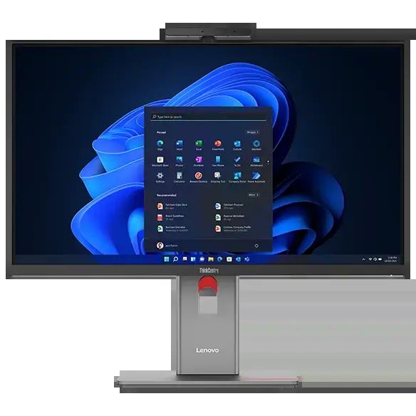 Lenovo ThinkCentre M90a Gen 6 AIO (24 inches), Intel® Core Ultra 9 285, 24C (8P + 16E) / 24T, Max Turbo up to 5.6GHz, 36MB, RAM 1x 32GB SO-DIMM DDR5-5600, SSD 1TB SSD M.2 2280 PCIe® 4.0x4 Performance NVMe® Opal 2.0, Video: NVIDIA® GeForce RTX™ 4050 6GB GDDR6, Optic: None, Card reader: 3- in-1 Card