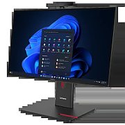 Lenovo ThinkCentre M90a Gen 6 AIO (24 inches), Intel® Core Ultra 9 285, 24C (8P + 16E) / 24T, Max Turbo up to 5.6GHz, 36MB, RAM 1x 32GB SO-DIMM DDR5-5600, SSD 1TB SSD M.2 2280 PCIe® 4.0x4 Performance NVMe® Opal 2.0, Video: NVIDIA® GeForce RTX™ 4050 6GB GDDR6, Optic: None, Card reader: 3- in-1 Card