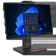 Lenovo ThinkCentre M90a Gen 6 AIO (24 inches), Intel® Core Ultra 9 285, 24C (8P + 16E) / 24T, Max Turbo up to 5.6GHz, 36MB, RAM 1x 32GB SO-DIMM DDR5-5600, SSD 1TB SSD M.2 2280 PCIe® 4.0x4 Performance NVMe® Opal 2.0, Video: NVIDIA® GeForce RTX™ 4050 6GB GDDR6, Optic: None, Card reader: 3- in-1 Card