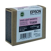 Epson T580B00 cartușe cu cerneală 1 buc. Original Magenta deschis viu