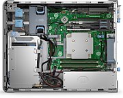 Server DELL PowerEdge T160, Tower, Intel Xeon 6325P (4 C / 4 T, 3.50 GHz - 5.20 GHz, 12 MB cache, 55 W), 32 GB DDR5 ECC, 1 x 480 GB SSD, 3 LFF + 2 SFF x LFF + SFF, 300 W, Fara sistem de operare