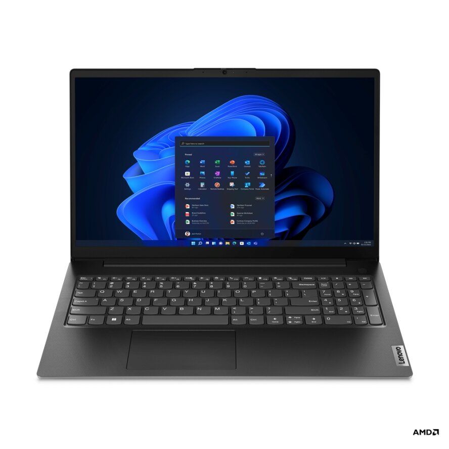 Laptop Lenovo V15 G4 AMN, 15.6 inch 1920 x 1080, AMD Ryzen 5 7520U (4 C / 8 T, 2.8 GHz - 4.3 GHz, 4 MB cache), 16 GB LPDDR5X, 512 GB SSD, AMD Radeon 610M, Windows 11 Pro