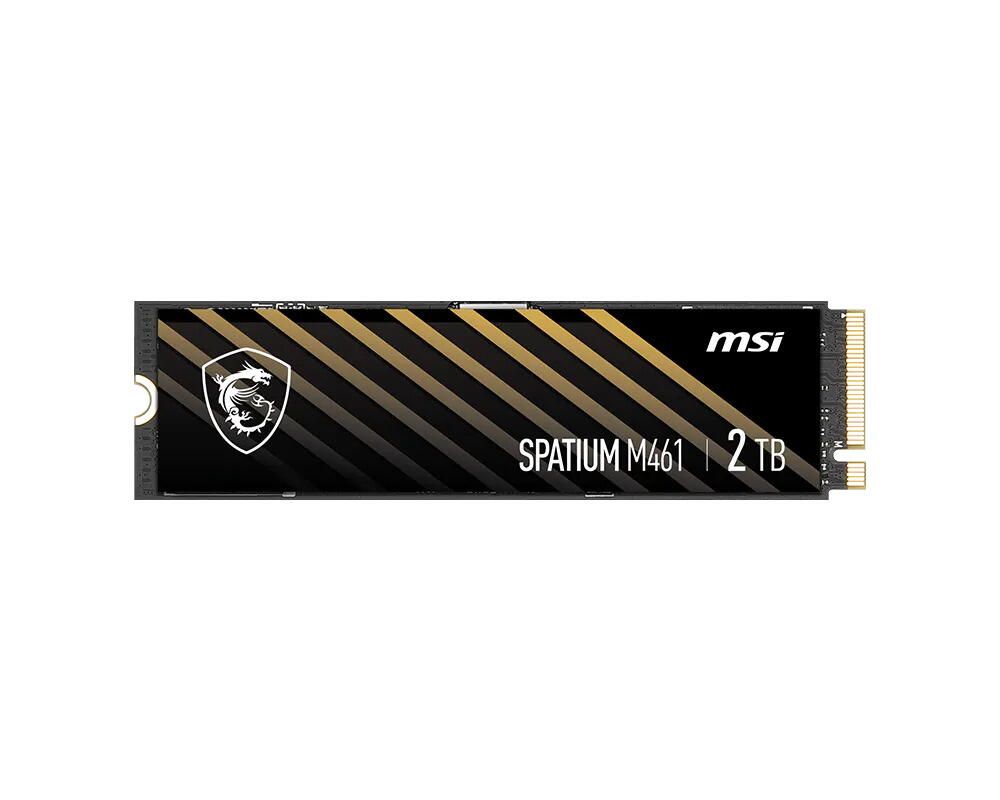 MSI SPATIUM M461 2TB SSD PCIe 4.0 NVMe M.2