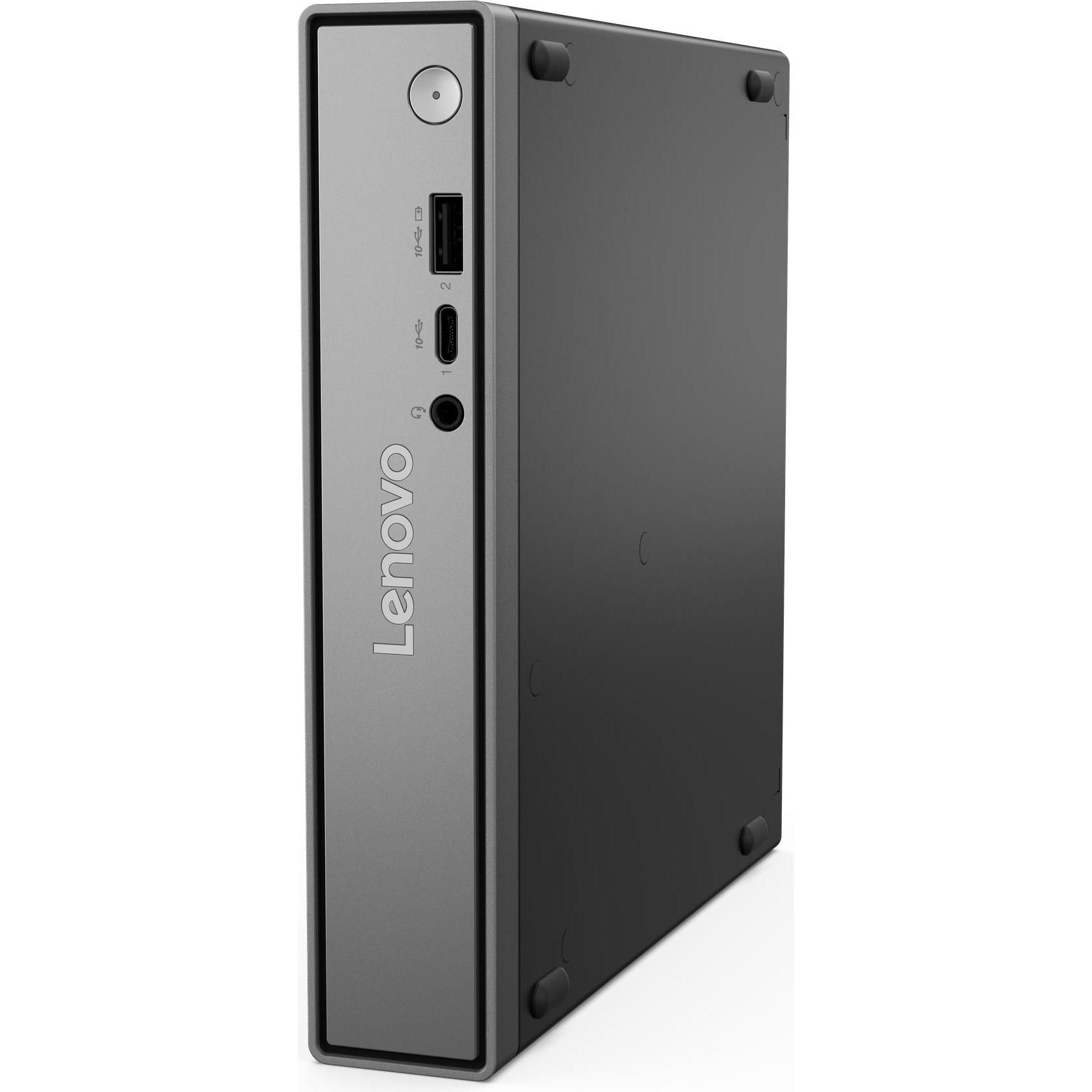 Desktop PC Lenovo ThinkCentre neo 50q Gen 5 MFF, Intel Core i3 - 1315U (6 C / 8 T, 4.5 GHz, 10 MB cache), 8 GB RAM, 512 GB SSD, Fara unitate optica, Intel UHD Graphics, 65 W, Windows 11 Pro Polish / English