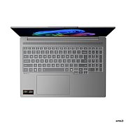 Laptop Lenovo IdeaPad Pro 5 16AKP10, 16 inch 2880 x 1800, AMD Ryzen AI 7 350 (8 C / 16 T, 2 GHz - 5 GHz, 8 MB + 16 MB cache), 24 GB LPDDR5X, 1 TB SSD, AMD Radeon 860M, Windows 11 Pro, Tastatura International, Luna Grey