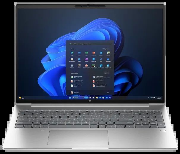 Laptop HP ProBook 4 G1i, 16 inch 1920 x 1200, Intel Core Ultra 7 - 255H (16 C / 16 T, 5.1 GHz, 24 MB cache, 28 W), 32 GB DDR5, 1 TB SSD, nVidia Geforce RTX 3050, Free DOS, Tastatura English, Argintiu