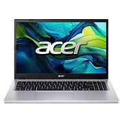 Laptop Acer Aspire Go 15 Ag15-71p-5155, 15.6 inch 1920x1080, Intel Core i5-1334U (10 C / 12 T, 3.4 GHz - 4.6 GHz, 12 MB cache, 55 W), 16 GB DDR5, 1 TB SSD, Intel Iris Xe Graphics, Fara sistem de operare, Tastatura English, Argintiu