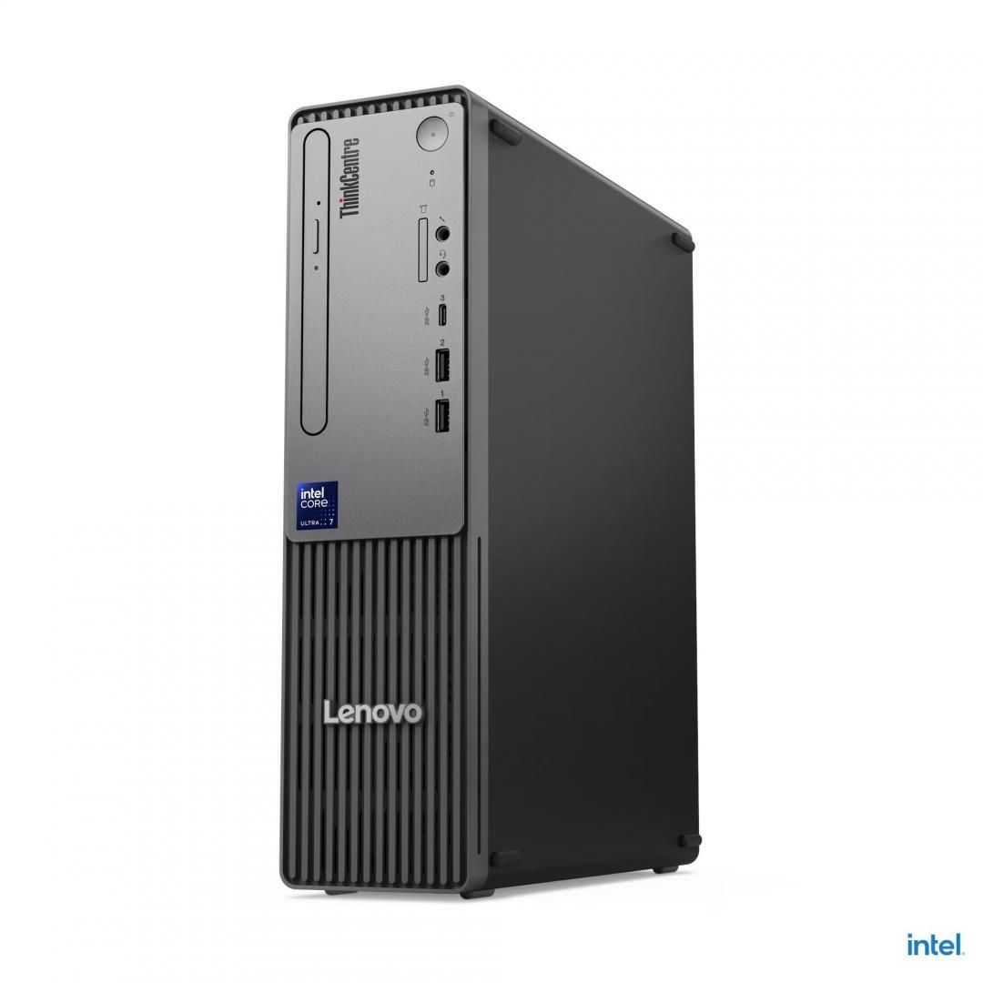 Desktop PC Lenovo ThinkCentre neo 50s Gen 6 SFF, Intel Core Ultra 3 - 205 (8 C / 8 T, 3.8 GHz - 4.9 GHz), 8 GB RAM, 512 GB SSD, Fara unitate optica, Intel Graphics, 200 W, Fara sistem de operare