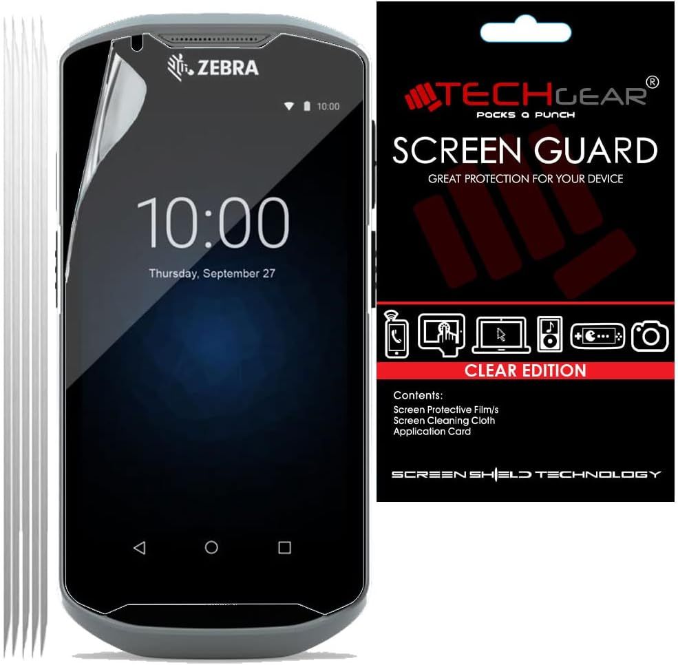 Zebra screen protector, pack of 5