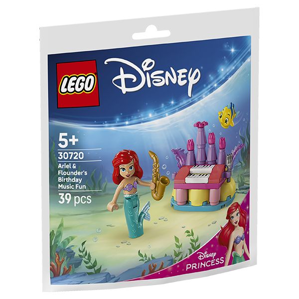 DISTRACTIE MUZICALA CU FLOUNDER DE ZIUA DE NASTERE A LUI ARIEL LEGO30720