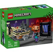 CALATORIE PRIN PORTALURILE NETHER SI END LEGO21584