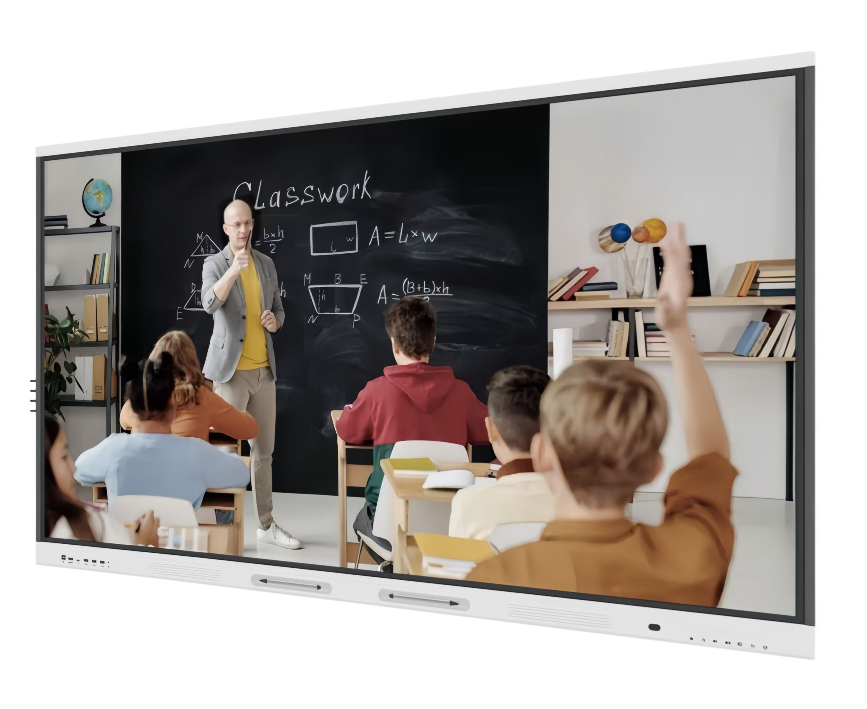 Display interactiv EvoBoard V100-TE75YY-V2 75 , 4K, RAM 8GB, ROM 128GB, Camera, Subwoofer, NFC, Android 14