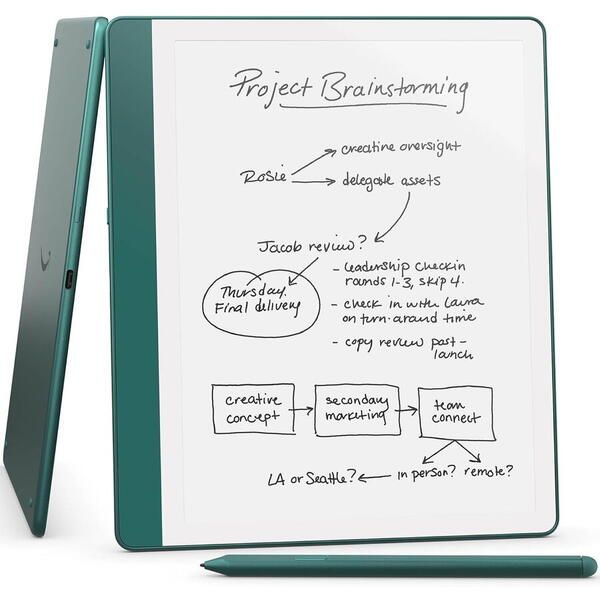 Amazon Kindle Scribe 10.2  64GB Tablet Green with Premium Pen