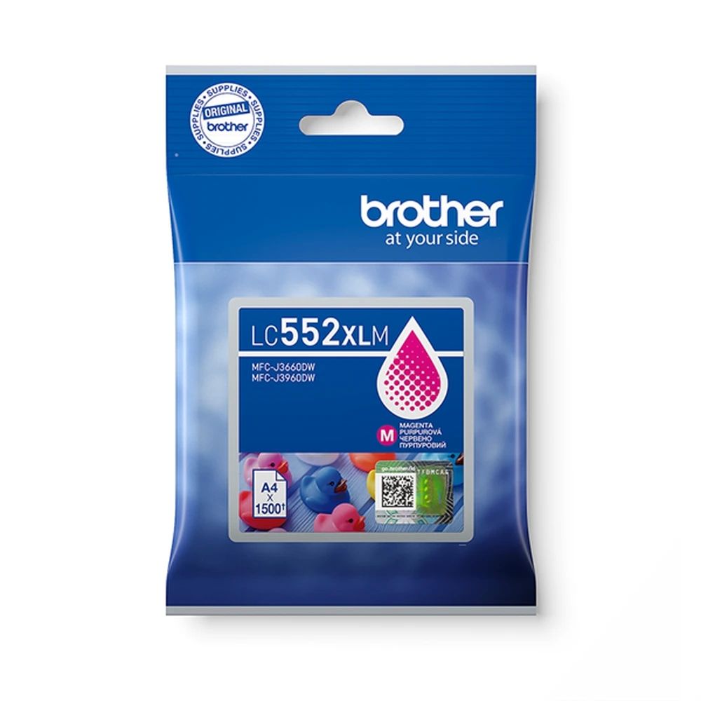 BROTHER LC552XLM INK XL MAGENTA 1.5K
