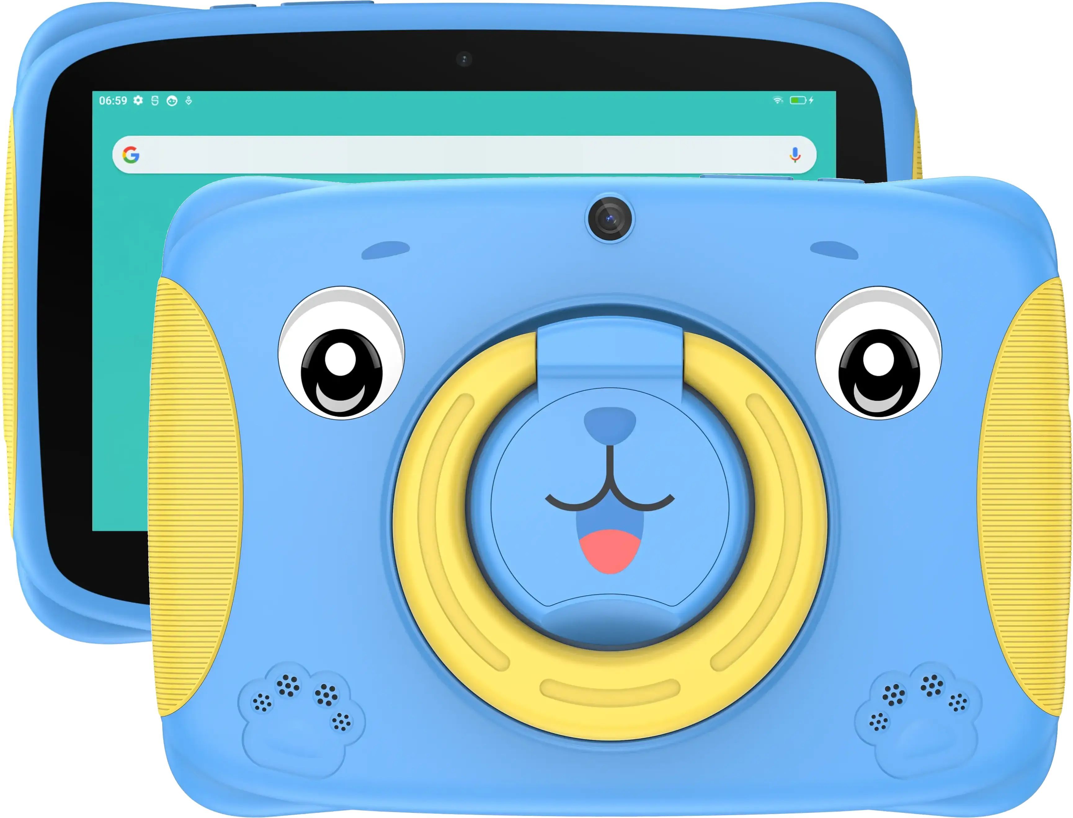 Blackview Tab 3 Kids, Blue, 7-inch HD 1024x600, 7731E Quad-core 1.3GHz, Front 0.3MP Rear 2MP Camera, 2GB/32GB, 3280mAh battery, NO Charging Doke 3.0 Go (Android 13), WiFi version, 802.11 b/g/n(2.4GHz), Pink