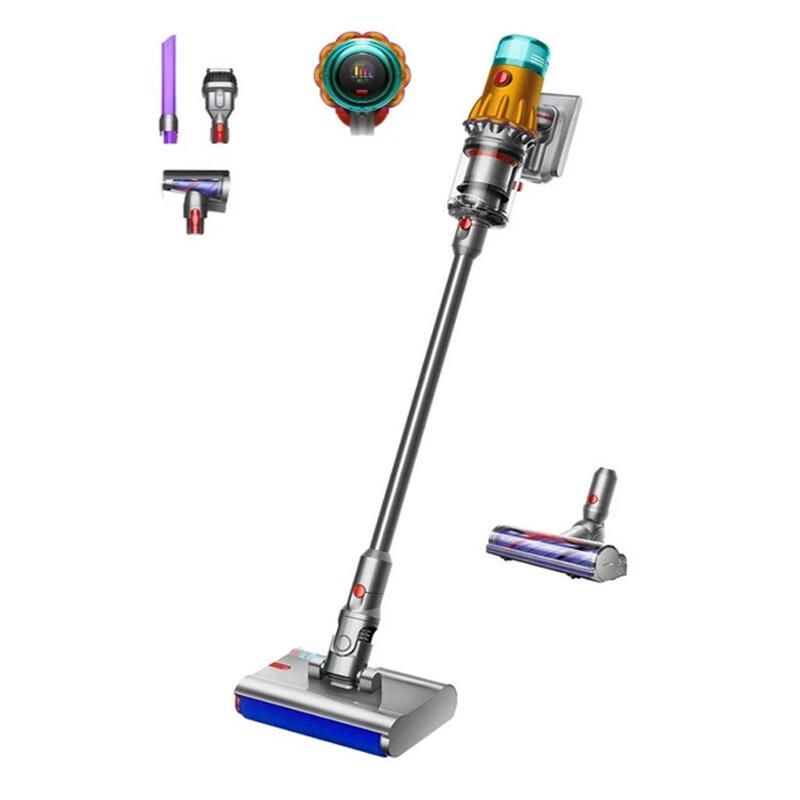 Dyson V12 Submarine 3-in-1 stick vacuum Battery Dry&wet HEPA Bagless 0.35 L Nickel  Yellow