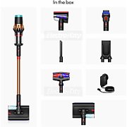 Dyson V12 Submarine 3-in-1 stick vacuum Battery Dry&wet HEPA Bagless 0.35 L Nickel  Yellow