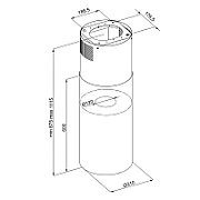 MAAN ELBA PB 31 HOOD WHITE