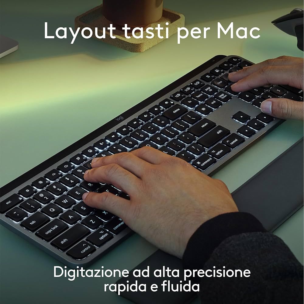 MX KEYS S FOR MAC SPACE GREY -/ITA - EMEA28I-935