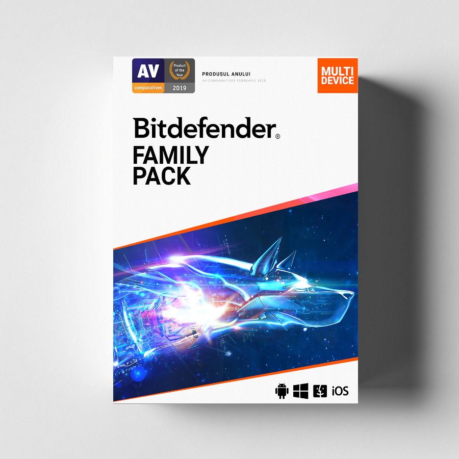 SW RET FAMILY PACK 2021/3Y 15DEV BITDEFENDER