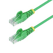 25CM GREEN SLIM CAT6 CABLE/SNAGLESS RJ45 UTP PATCH CABLE
