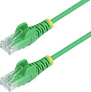 25CM GREEN SLIM CAT6 CABLE/SNAGLESS RJ45 UTP PATCH CABLE