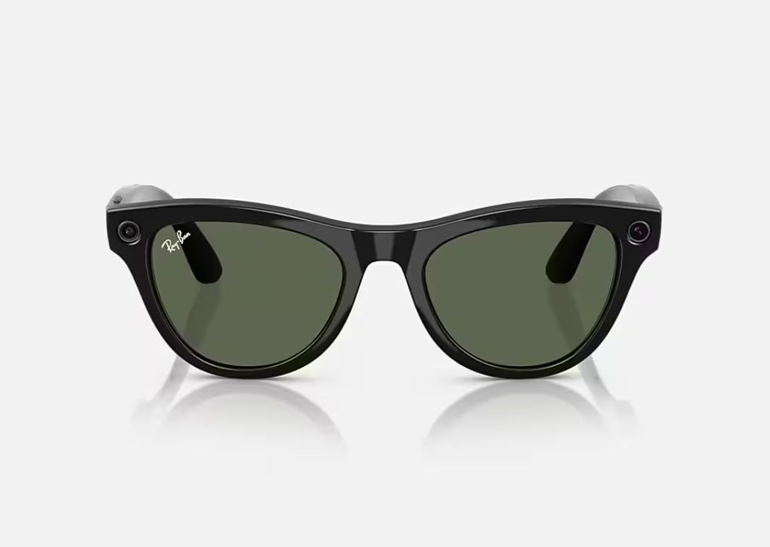 Ray-Ban Meta Skyler AI Glasses Black/Green G15