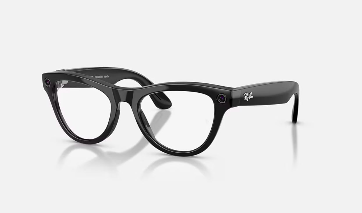ORW4014 META SKYLER High Bridge Fit - Shinny Black - Graphite Green Transitions®