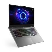Laptop Lenovo LOQ 17IRX10, 17.3 inch 1920 x 1080, Intel Core i7 - 13650HX (14 C / 20 T, 3.6 GHz - 4.9 GHz, 24 MB cache, 55 W), 32 GB DDR5, 1 TB SSD, nVidia GeForce RTX 5050, Fara sistem de operare, Tastatura English, Gri