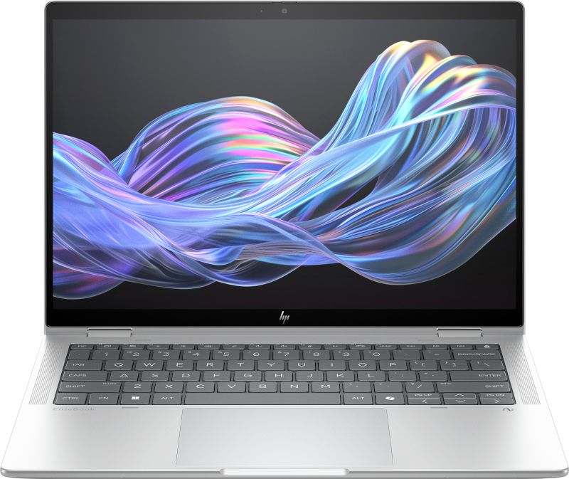 Laptop HP EliteBook X Flip Ultra G1i, 14 inch 2560 x 1600 Touchscreen, Intel Core Ultra 7 - 258V (8 C / 8 T, 2.2 GHz - 4.8 GHz, 12 MB cache), 32 GB LPDDR5x, 512 GB SSD, Intel Arc Graphics, Windows 11 Pro, Tastatura International, Albastru