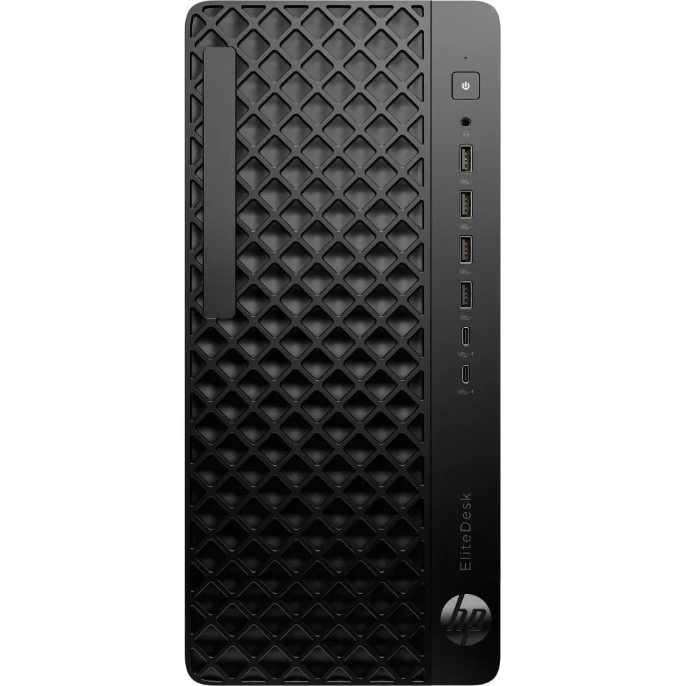 Desktop PC HP EliteDesk 8 Tower G1i, Intel Core Ultra 7 - 265 (20 C / 20 T, 1.8 GHz - 5.3 GHz, 30 MB cache), 16 GB RAM, 1 TB SSD, Fara unitate optica, Intel Graphics, 280 W, Windows 11 Pro