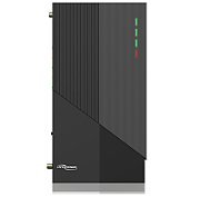 Modul wirelles Hyxipower HYX-DMU-W, semnal sub-1G, ethernet RJ45×1, 100Mb/s, wireless WIFI:802.11b/g/n, adapter input voltage 100 - 240V AC / 50 - 60Hz, output voltage 12V / 1A, dimensiuni 106*216*79mm (cu baza), negru