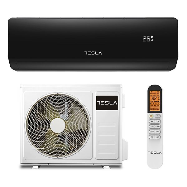 Aparat de aer conditionat Tesla TT34EX82BM-1232IAW12000 BTU, A++, R32, WiFi, Black