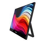 Monitor tactil portabil Verbatim 15.6  LightFHD 1920x1080, IPS,USB-C,mini HDMI,carcasa plastic